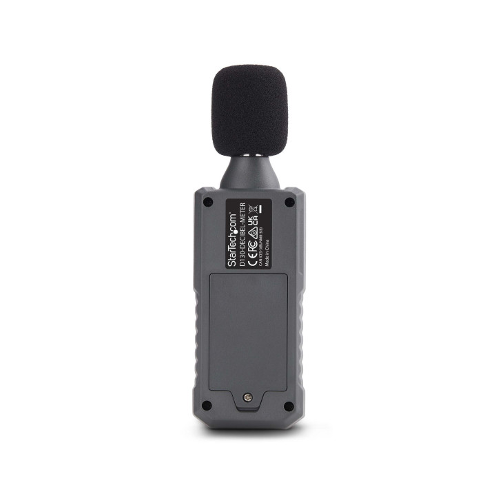 StarTech.com Sonomètre Numérique Portable avec Grand Écran LCD, Lecteur de Niveau de Bruit/Décibel pour Salle de Serveur/Bu