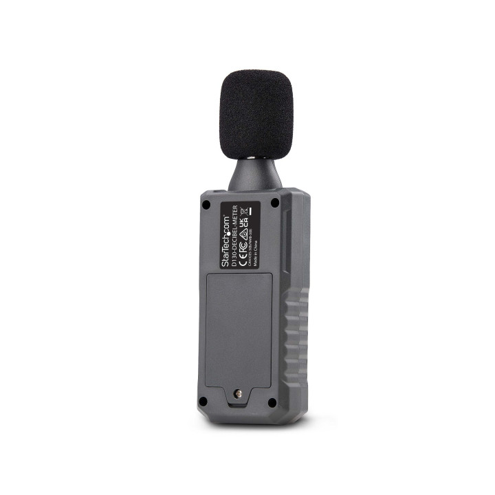 StarTech.com Sonomètre Numérique Portable avec Grand Écran LCD, Lecteur de Niveau de Bruit/Décibel pour Salle de Serveur/Bu