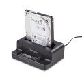 StarTech.com Duplicateur de Disque M.2 NVMe vers 2,5/3,5 » SATA, Clonage/Dock de Disque SSD Autonome à Deux Baies, NVMe vers 