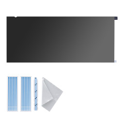 StarTech.com Filtre de Confidentialité pour Écran Incurvé Ultra-Large Dell U3824DW 21:9, Filtre Double Face Mat/Brillant, Pr