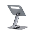 StarTech.com Support Télescopique pour PC Portable, Base Pivotante à 360&deg, Support Rotatif pour Bureau, Hauteur et Inclina