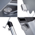 StarTech.com Support Télescopique pour PC Portable, Base Pivotante à 360&deg, Support Rotatif pour Bureau, Hauteur et Inclina