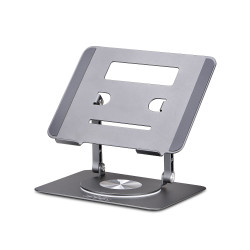 StarTech.com Support Rotatif pour PC Portable, Base Pivotante à 360&deg, Support Rotatif pour Bureau, Hauteur et Inclinaison R