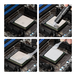 StarTech.com Pâte Thermique Haute Performance à Base de Silicone, Conductivité de 14,5W/m&bullK, Composé Lubrifiant pour Ca