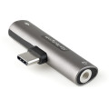 StarTech.com Adaptateur USB-C Audio & Chargeur - Convertisseur Prise Audio Mini Jack Aux TRRS 3.5mm Casque/Écouteurs - 60W USB