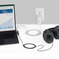 StarTech.com Adaptateur USB-C Audio & Chargeur - Convertisseur Prise Audio Mini Jack Aux TRRS 3.5mm Casque/Écouteurs - 60W USB