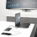 StarTech.com Boîtier de connectivité pour table de conférence - Station d'accueil escamotable - 4K HDMI et Power Delivery