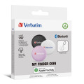 Verbatim 32135 Traqueur GPS et localisateur Personnel Recherche Noir, Rose, Blanc