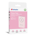 Verbatim Charge 'n' Go Lithium Polymère (LiPo) 5000 mAh Recharge sans fil Rose