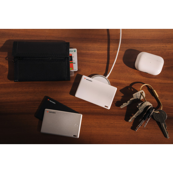 Verbatim My Finder Personnel Recherche Noir, Argent, Blanc