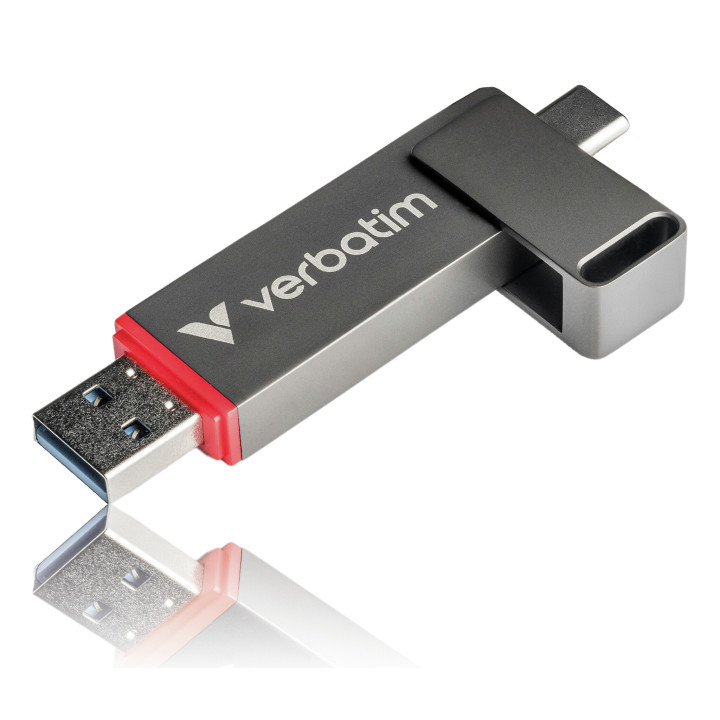 Verbatim Dual QuickStick lecteur USB flash 1 To USB Type-A / USB Type-C 3.2 Gen 1 (3.1 Gen 1) Gris