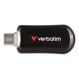 Verbatim 30225 lecteur USB flash 128 Go USB Type-C 3.2 Gen 1 (3.1 Gen 1) Noir
