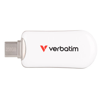 Verbatim 30230 lecteur USB flash 256 Go USB Type-C 3.2 Gen 1 (3.1 Gen 1) Blanc