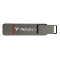 Verbatim Dual QuickStick lecteur USB flash 256 Go USB Type-A / USB Type-C 3.2 Gen 1 (3.1 Gen 1) Gris