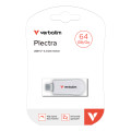 Verbatim 30228 lecteur USB flash 64 Go USB Type-C 3.2 Gen 1 (3.1 Gen 1) Blanc