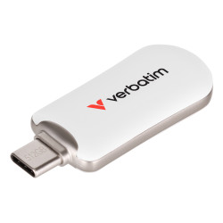 Verbatim 30231 lecteur USB flash 512 Go USB Type-C 3.2 Gen 1 (3.1 Gen 1) Blanc