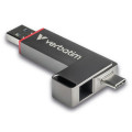 Verbatim Dual QuickStick lecteur USB flash 512 Go USB Type-A / USB Type-C 3.2 Gen 1 (3.1 Gen 1) Gris