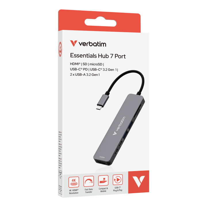 Verbatim Hub multiports USB-C Essentials
