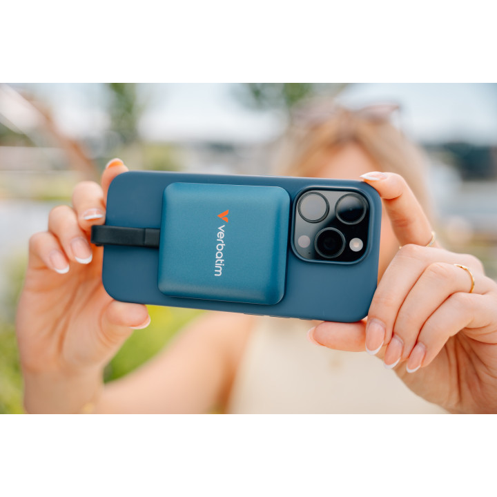 Verbatim SnapBack SSD 2 To USB Type-C USB 3.2 Gen 2x2 Bleu