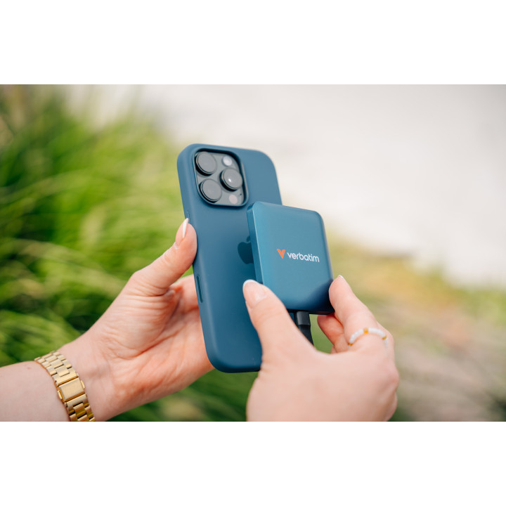 Verbatim SnapBack SSD 2 To USB Type-C USB 3.2 Gen 2x2 Bleu