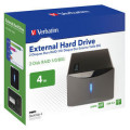 Verbatim 4TB RAID eSATA / USB 2.0 boîtier de disques
