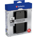 Verbatim Traveller 750GB disque dur externe 750 Go 5400 tr/min Micro-USB B 3.2 Gen 1 (3.1 Gen 1) Noir