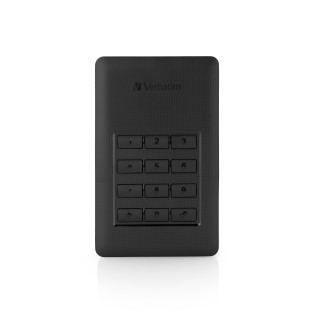 Verbatim Disque dur portable sécurisé Store n Go avec accès par clavier 2 To