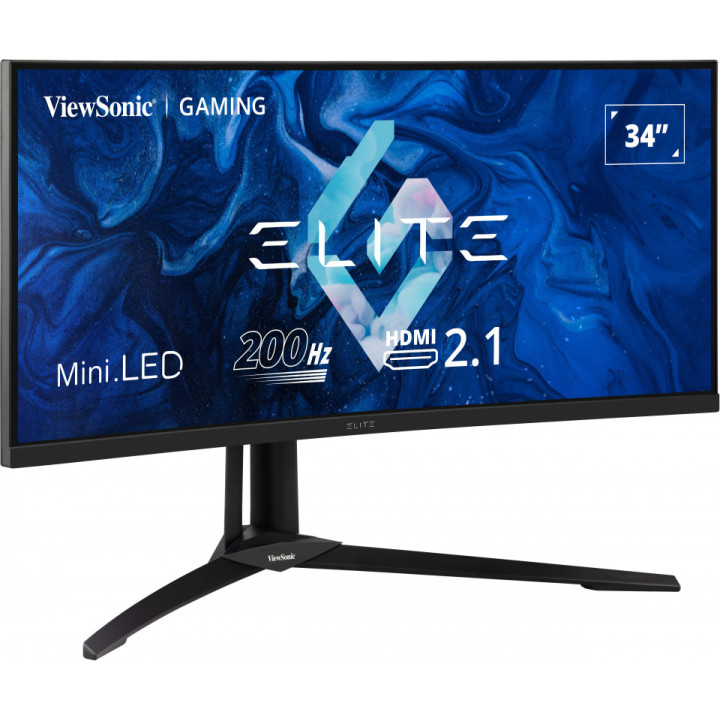 Viewsonic XG341C-2K écran plat de PC 86,4 cm (34") 3440 x 1440 pixels UltraWide Quad HD Noir