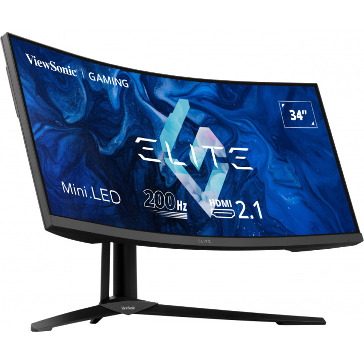 Viewsonic XG341C-2K écran plat de PC 86,4 cm (34") 3440 x 1440 pixels UltraWide Quad HD Noir
