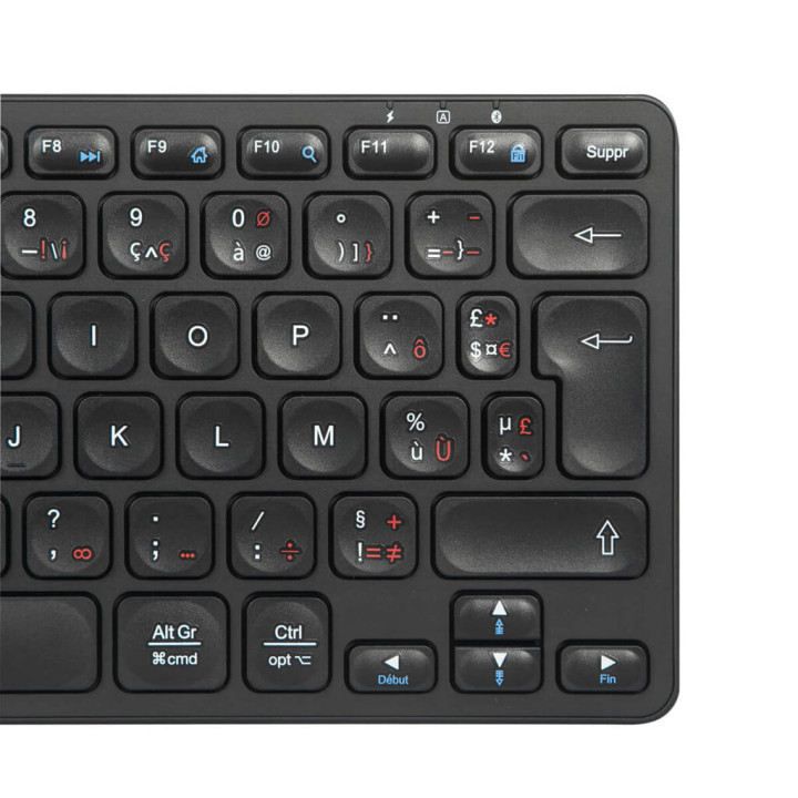 Targus AKB862FR clavier Universel Bluetooth AZERTY Français Noir