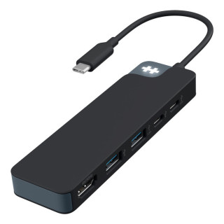 HYPER HD4101BKGL station d'accueil USB Type-C Noir