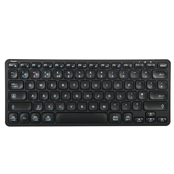 Targus AKB862UK clavier Maison Bluetooth QWERTY Anglais britannique Noir
