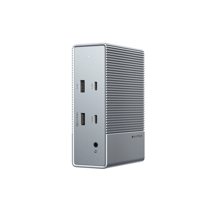 Targus HDG215-EUZ station d'accueil USB 3.2 Gen 2 (3.1 Gen 2) Type-C Argent