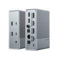 Targus HDG215-EUZ station d'accueil USB 3.2 Gen 2 (3.1 Gen 2) Type-C Argent