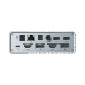 Targus HDG215-EUZ station d'accueil USB 3.2 Gen 2 (3.1 Gen 2) Type-C Argent