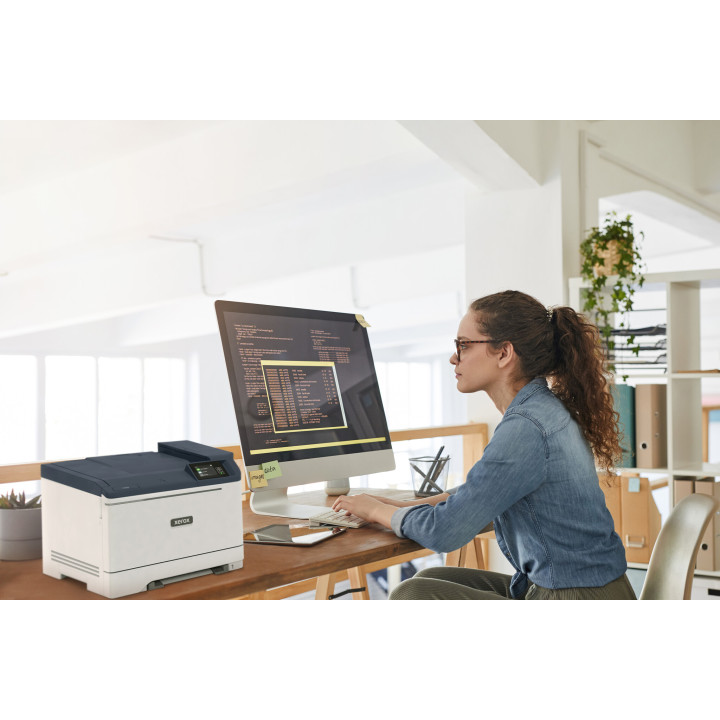 Xerox C320 Imprimante recto verso sans fil A4 33 ppm, PS3 PCL5e/6, 2 magasins Total 251 feuilles
