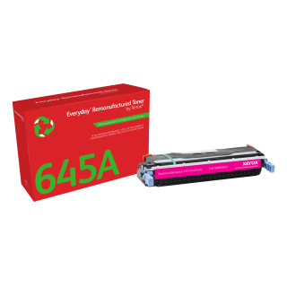 Everyday Toner remanufacturé Magenta ™ de Xerox compatible avec HP 645A (C9733A), Capacité standard