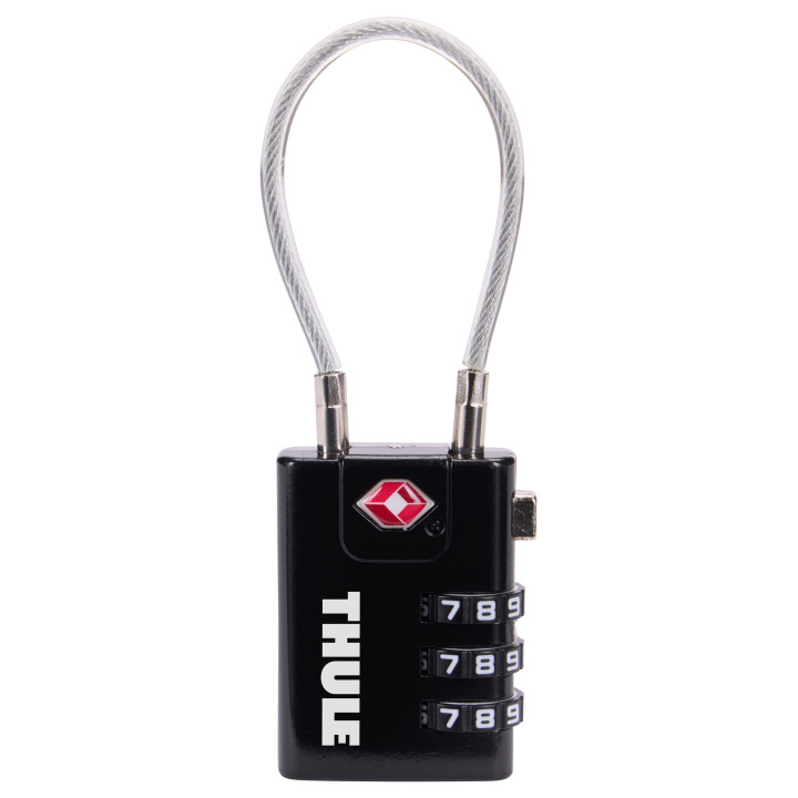Thule TSAL101 Black câble antivol Noir