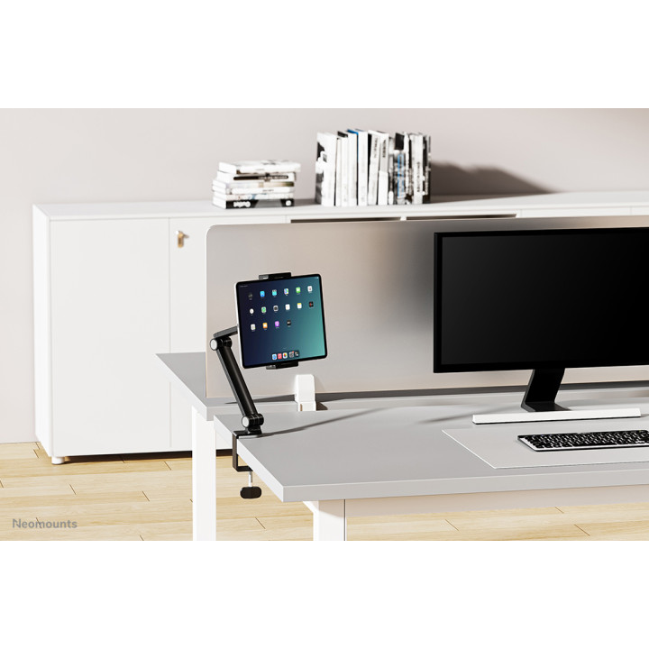 Neomounts DS15-545BL1 Support pour tablette à pince pour bureau 4.7-12.9" - universel - orientable