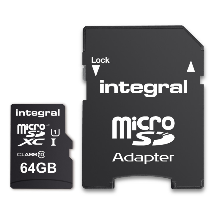 Integral INMSDX64G10-90SPTAB mémoire flash 64 Go UHS-I