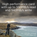 Integral INCFA64G-550/540 mémoire flash 64 Go CFast