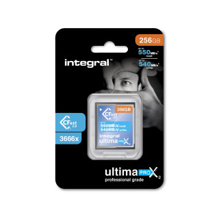 Integral INCFA256G-550/540 mémoire flash 256 Go CFast
