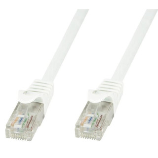 Techly ICOC CCA6U-010-WHT câble de réseau Blanc 1 m Cat6 U/UTP (UTP)