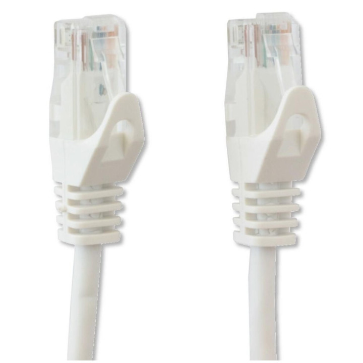 Techly ICOC CCA6U-010-WHT câble de réseau Blanc 1 m Cat6 U/UTP (UTP)
