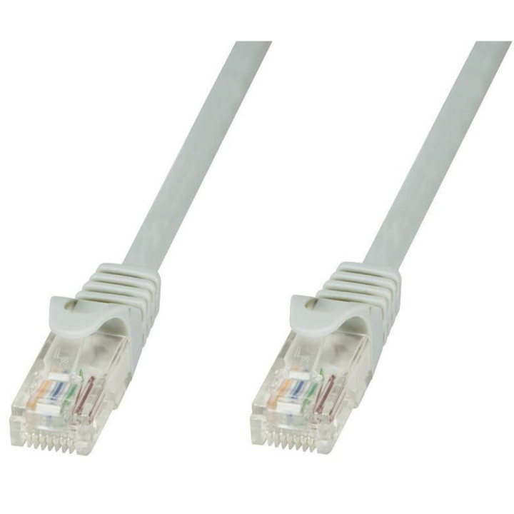 Techly ICOC CCA6U-020T câble de réseau Gris 2 m Cat6 U/UTP (UTP)