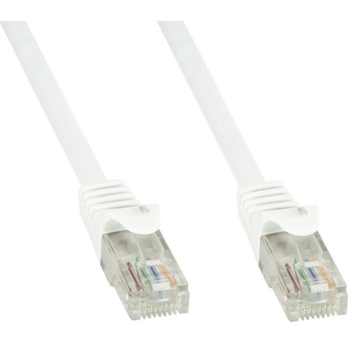 Techly ICOC CCA6U-100-WHT câble de réseau Blanc 10 m Cat6 U/UTP (UTP)