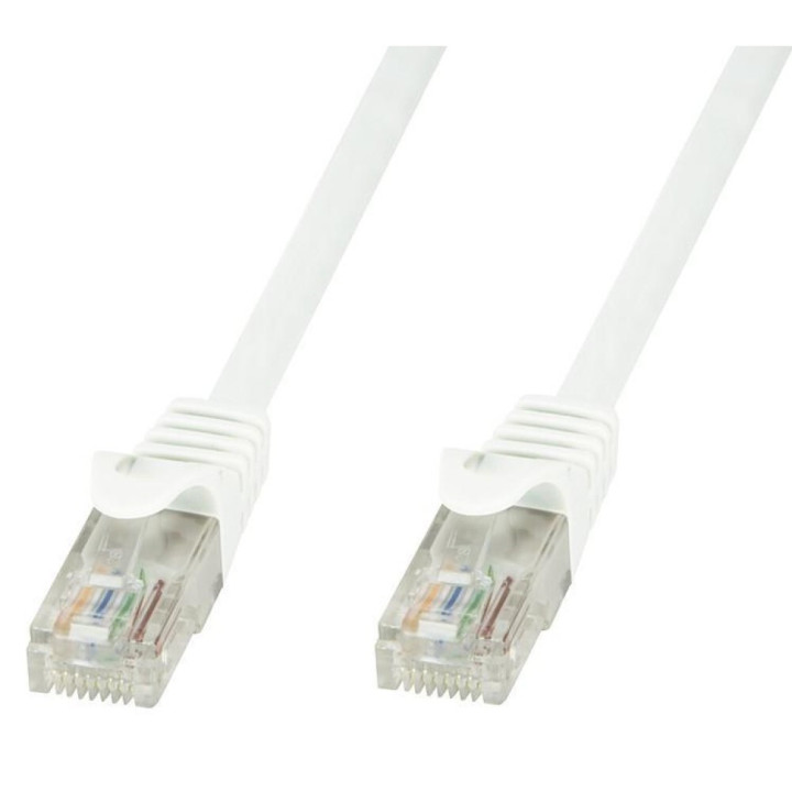 Techly ICOC CCA6U-015-WHT câble de réseau Blanc 1,5 m Cat6 U/UTP (UTP)