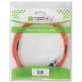 Techly 20m SC/LC 62.5/125 câble InfiniBand et à fibres optiques Orange