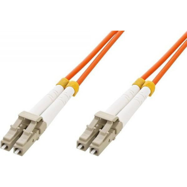 Techly 3.0m LC-LC M/M câble InfiniBand et à fibres optiques 3 m Orange