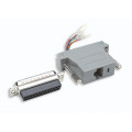 Intellinet 200981 changeur de genre de câble DB25, M RJ-45, F Gris